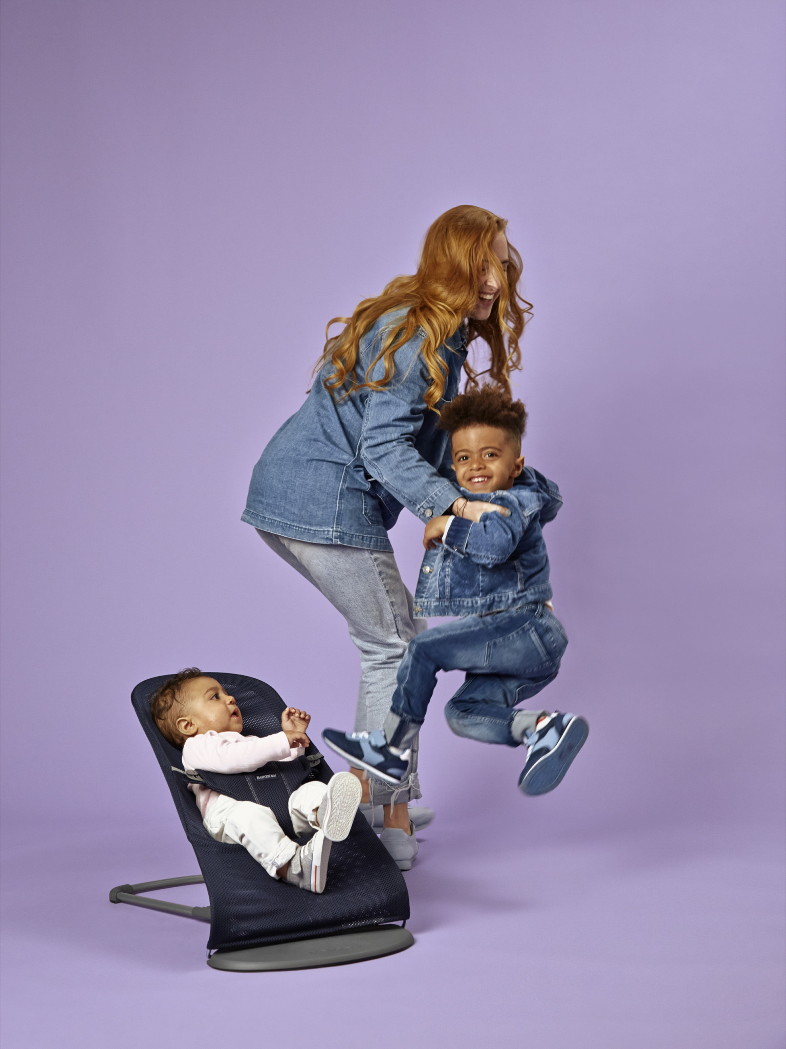 Кресло-качалка BabyBjorn Bliss Mesh