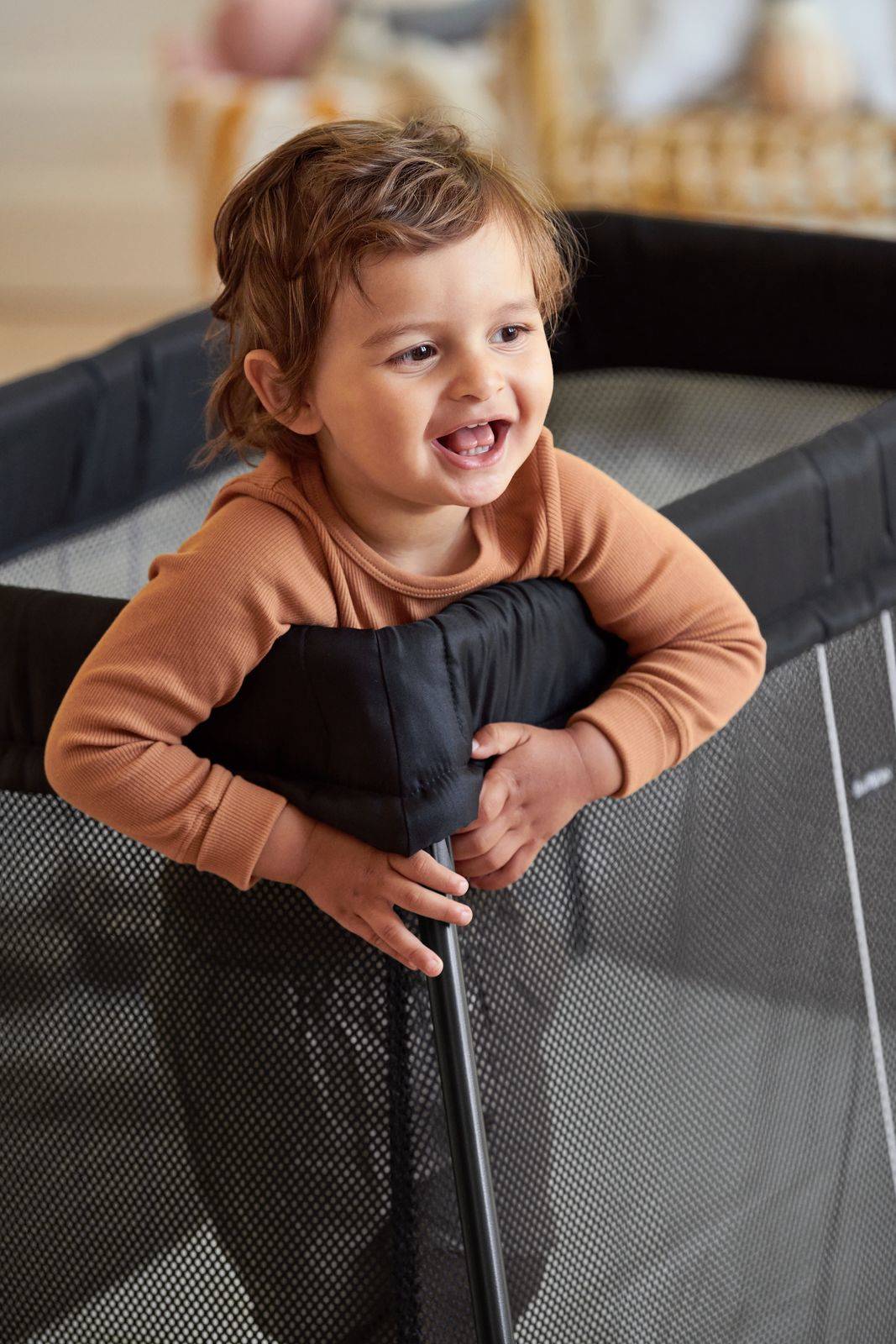 Манеж для путешествий BabyBjorn Travel Crib Light + простыня