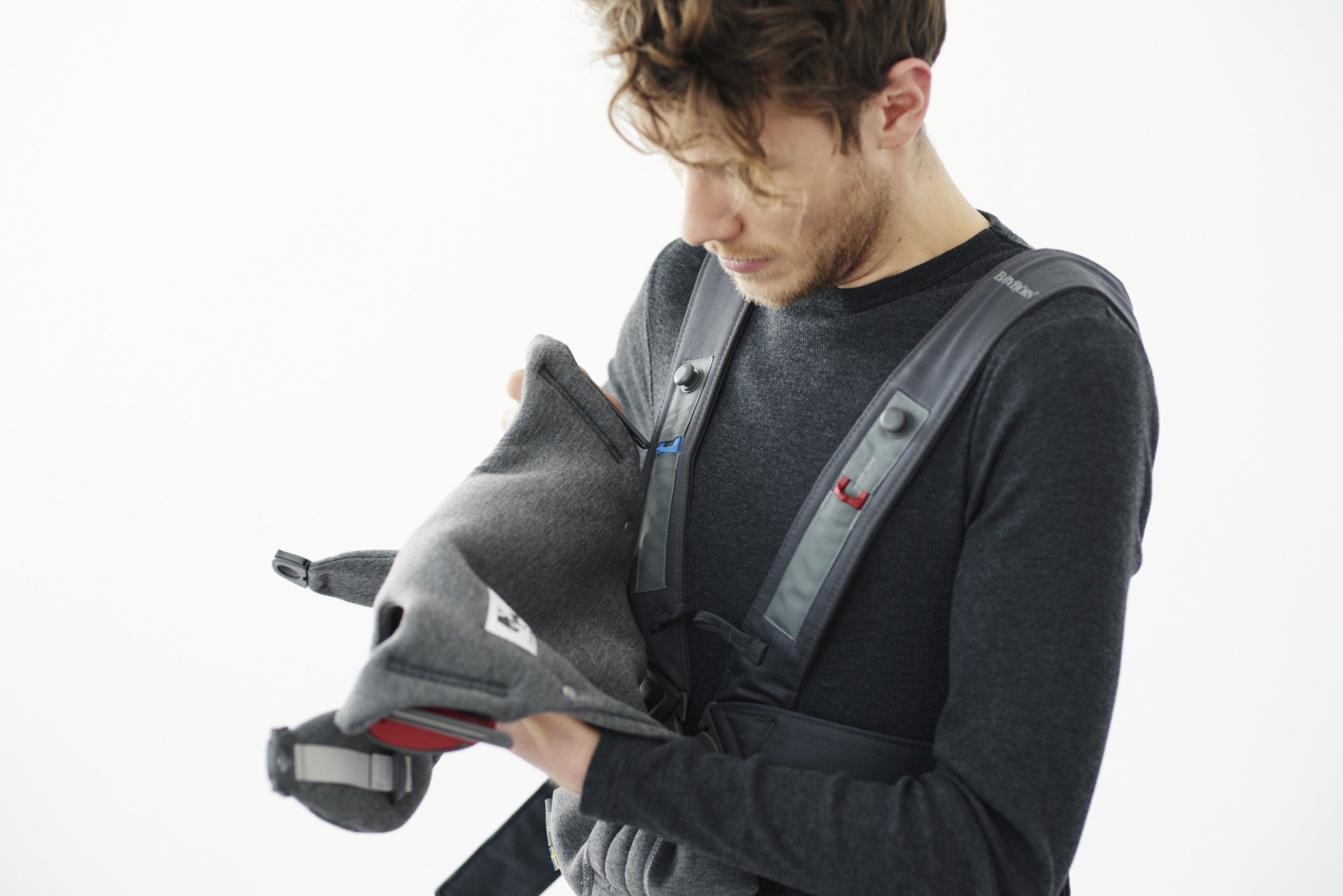 Кенгуру-переноска BabyBjorn Mini 3D Jersey