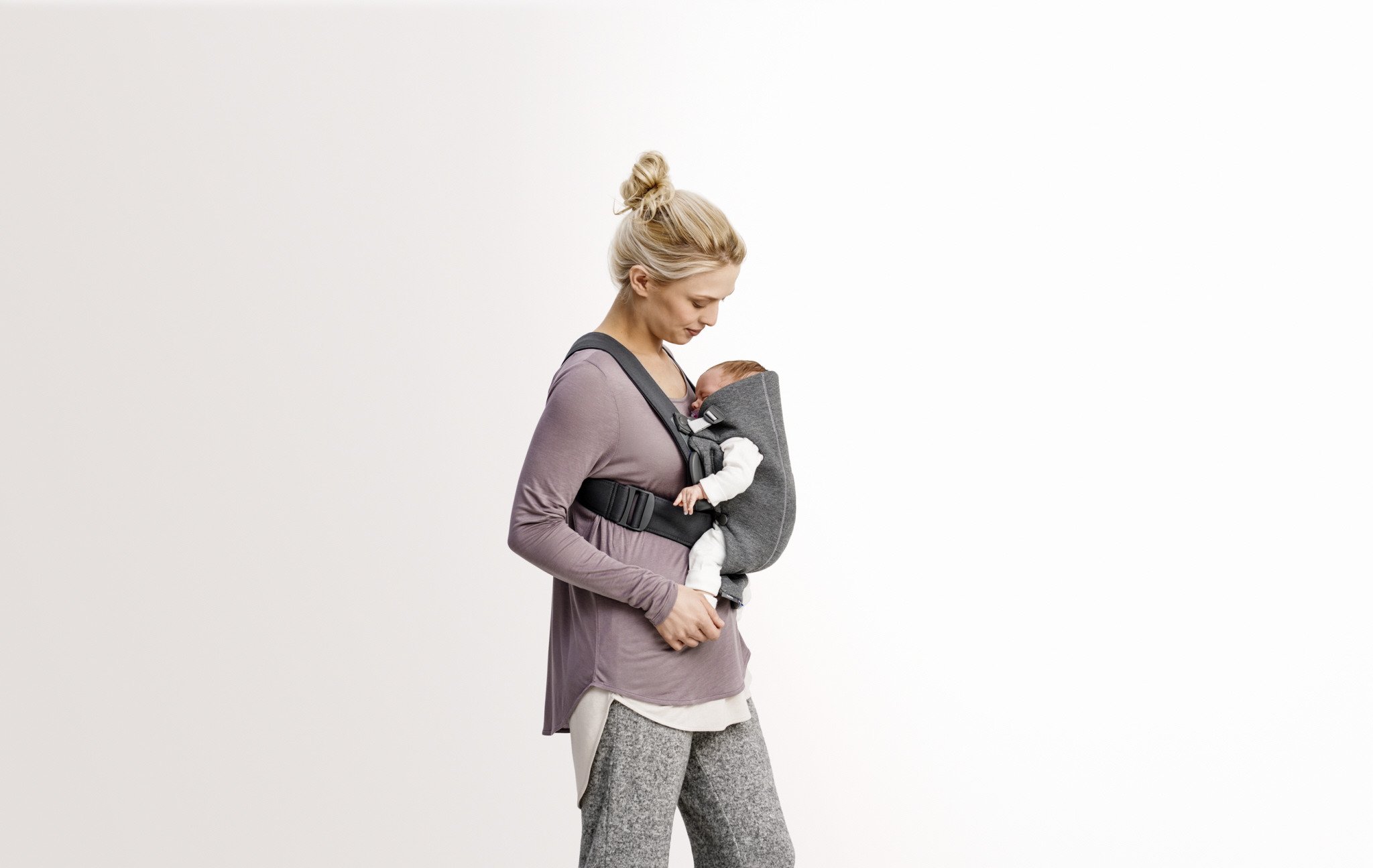 Кенгуру-переноска BabyBjorn Mini 3D Jersey