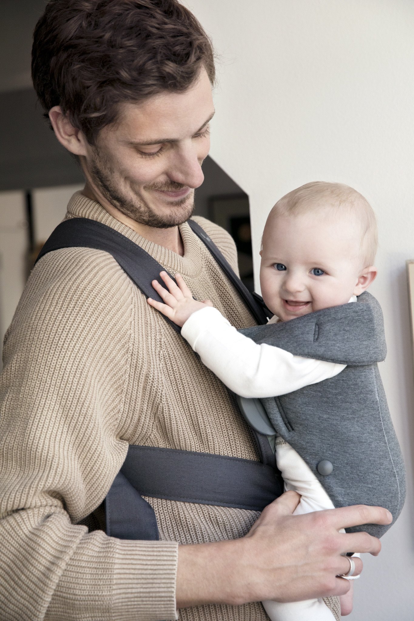 Кенгуру-переноска BabyBjorn Mini 3D Jersey