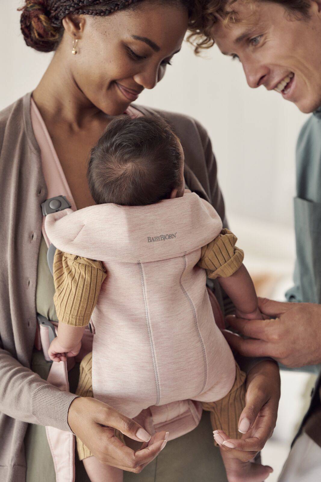 Кенгуру-переноска BabyBjorn Mini 3D Jersey