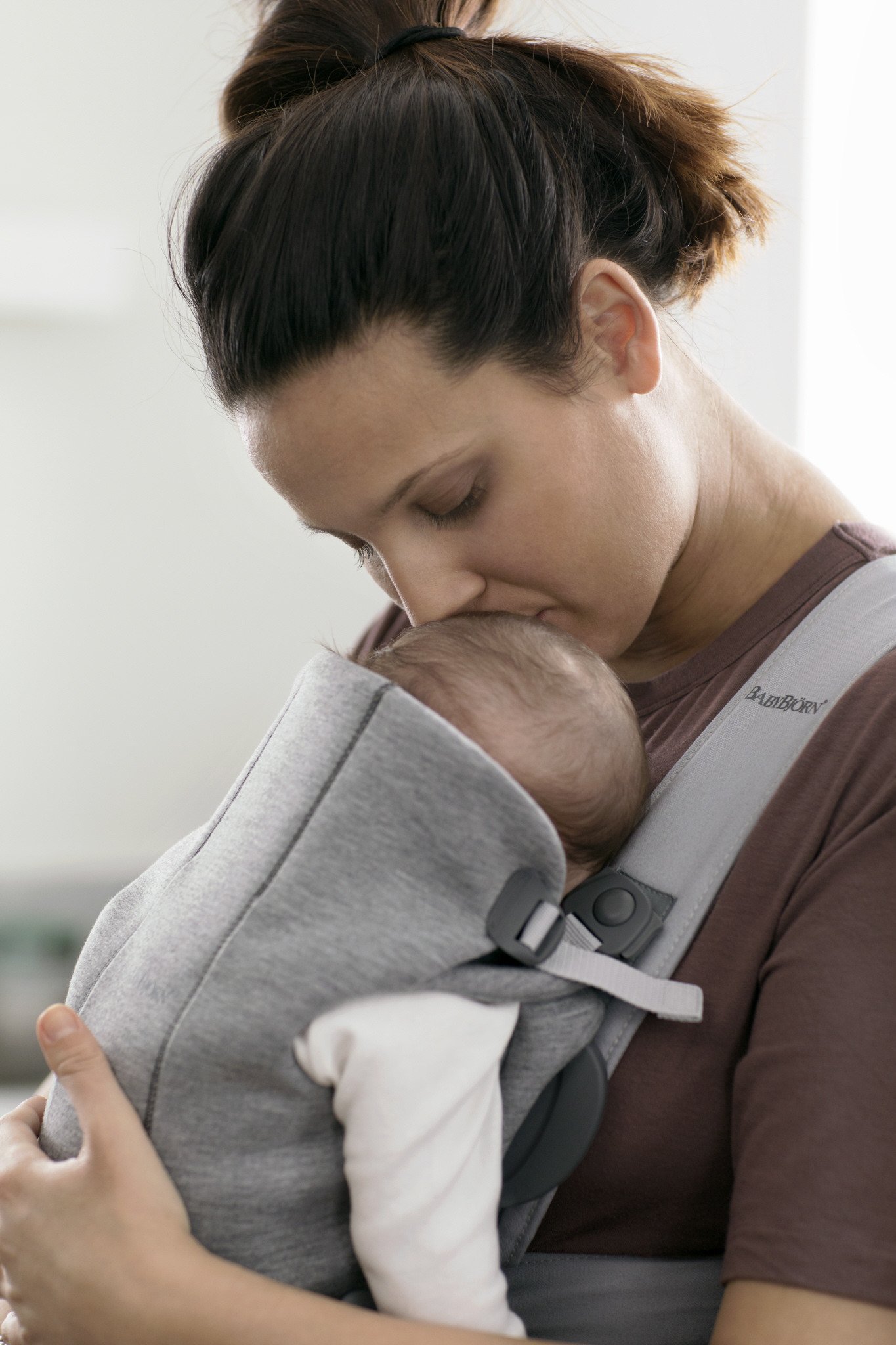 Кенгуру-переноска BabyBjorn Mini 3D Jersey
