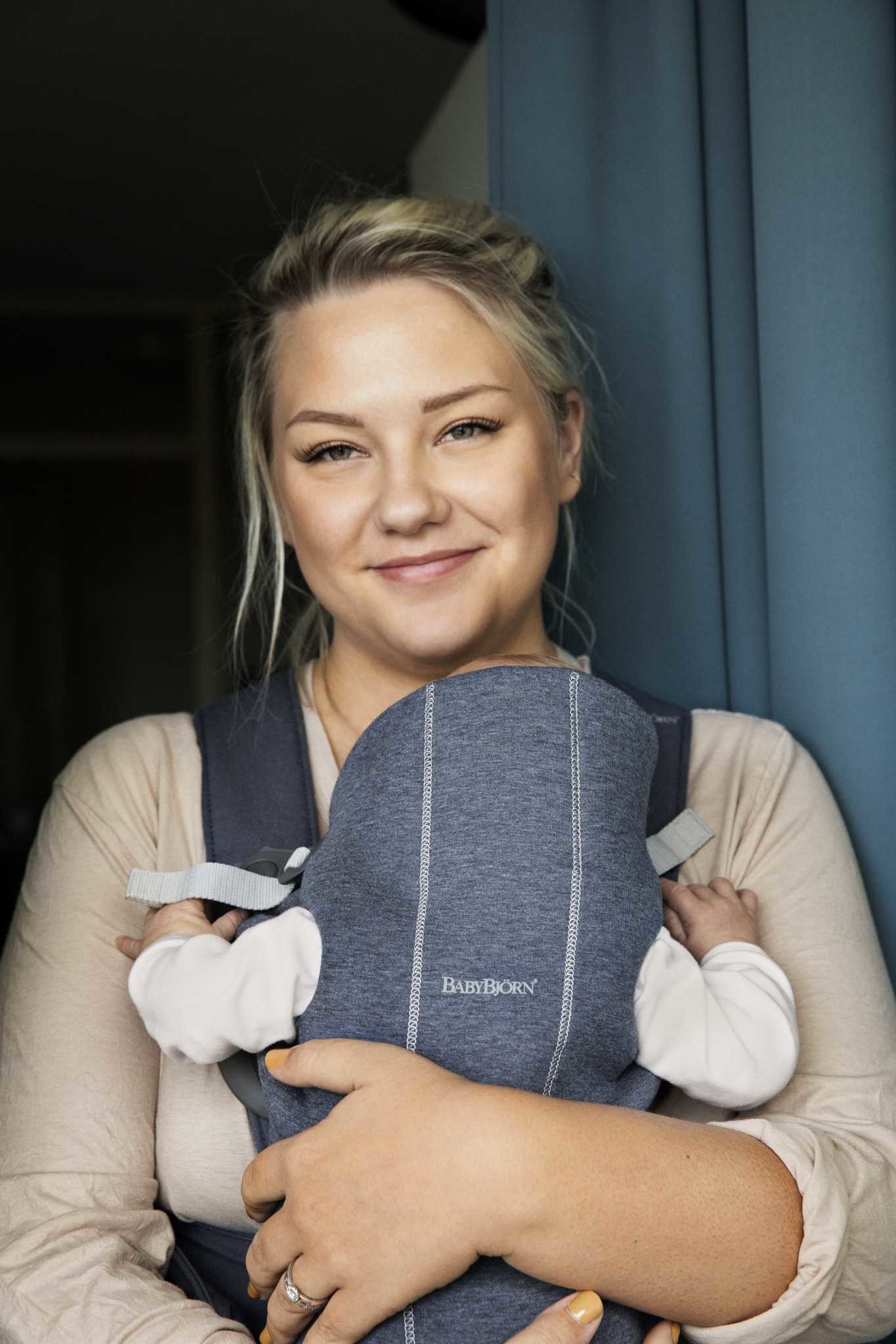 Кенгуру-переноска BabyBjorn Mini 3D Jersey