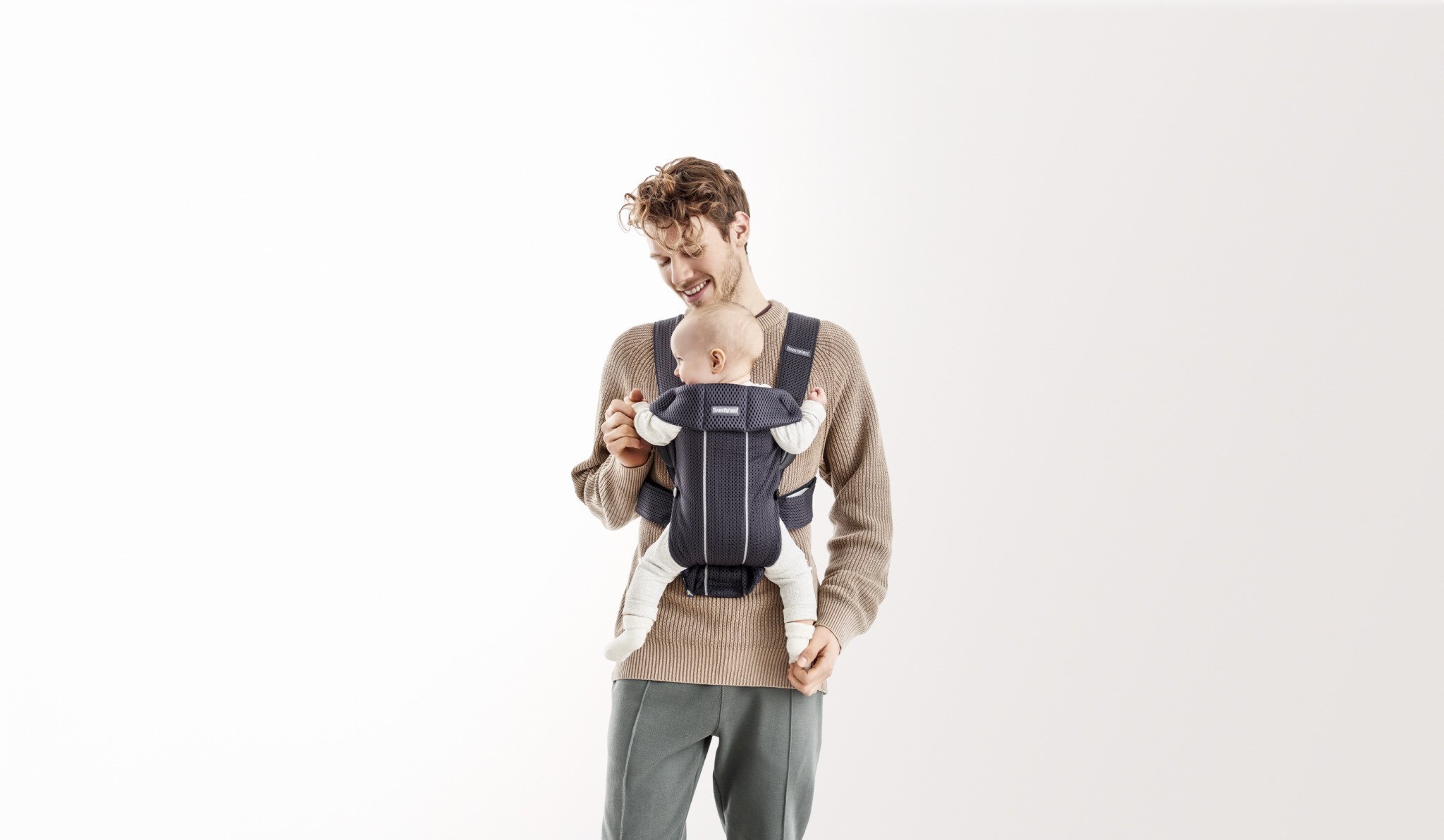 Кенгуру-переноска BabyBjorn Mini 3D Mesh