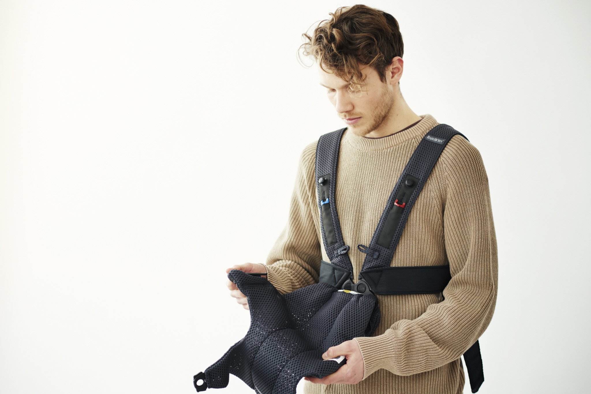 Кенгуру-переноска BabyBjorn Mini 3D Mesh