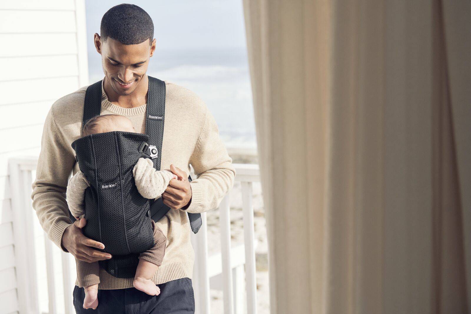 Кенгуру-переноска BabyBjorn Mini 3D Mesh