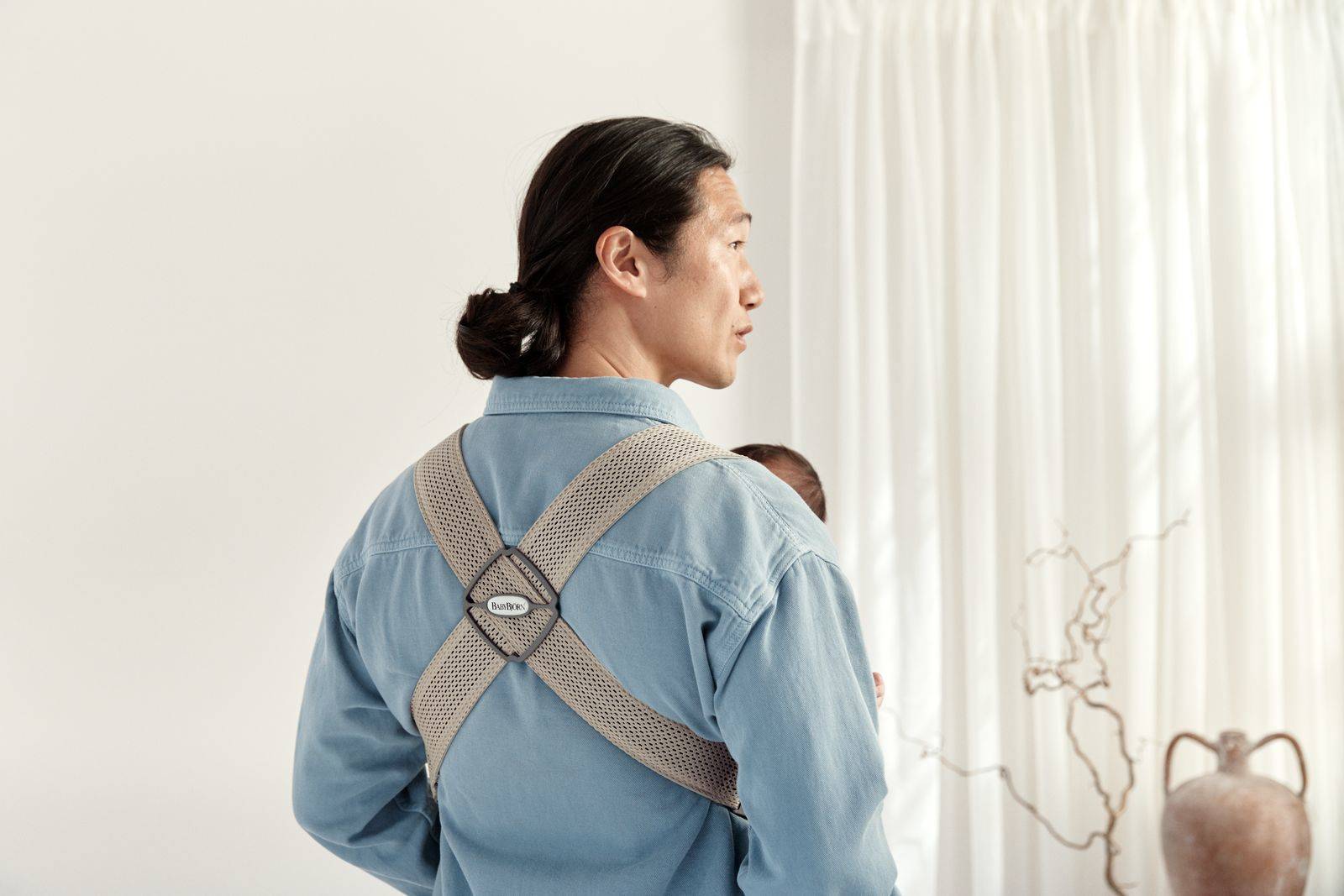 Кенгуру-переноска BabyBjorn Mini 3D Mesh