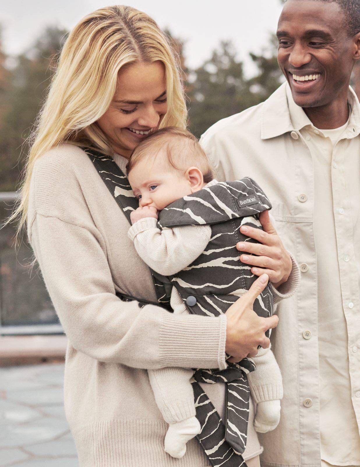 Кенгуру-переноска BabyBjorn Mini Cotton