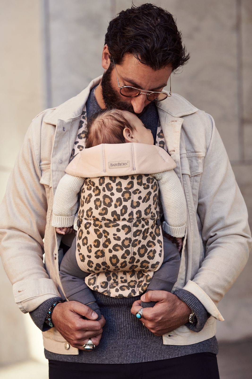 Кенгуру-переноска BabyBjorn Mini Cotton