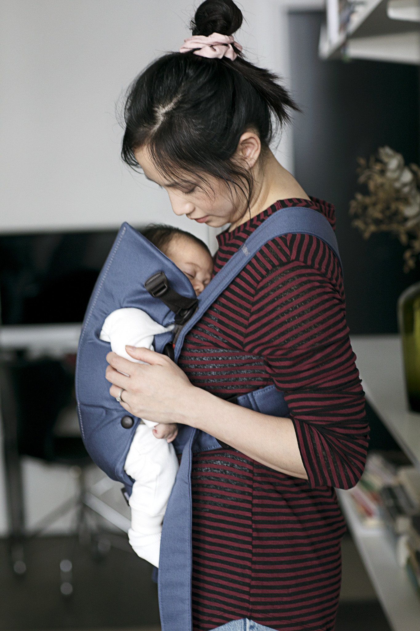 Кенгуру-переноска BabyBjorn Mini Cotton