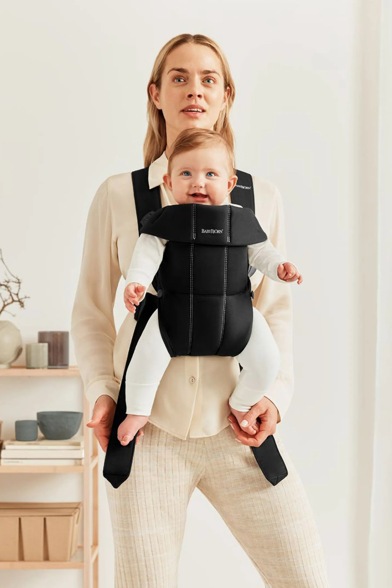 Рюкзак-кенгуру BabyBjorn Mini Woven