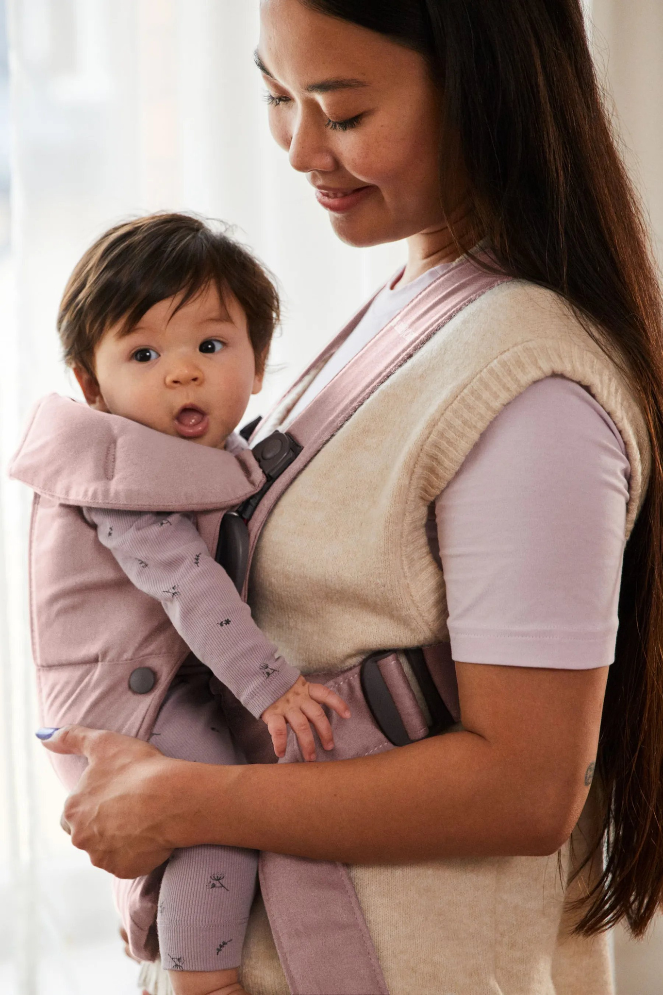 Рюкзак-кенгуру BabyBjorn Mini Woven