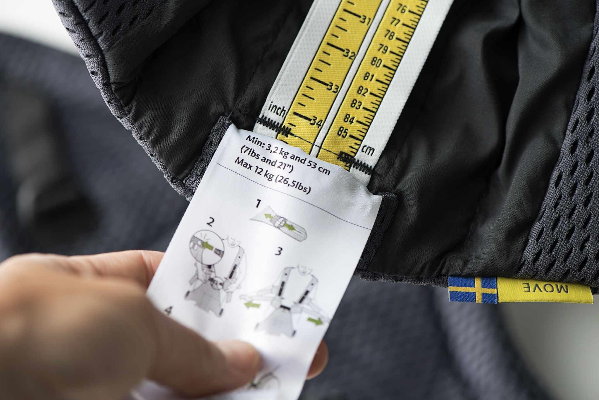 Кенгуру-переноска BabyBjorn Move 3D Mesh