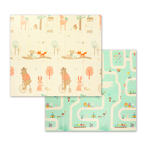 Развивающий коврик Babyono из вспененного XPE 2-стронный, 1480