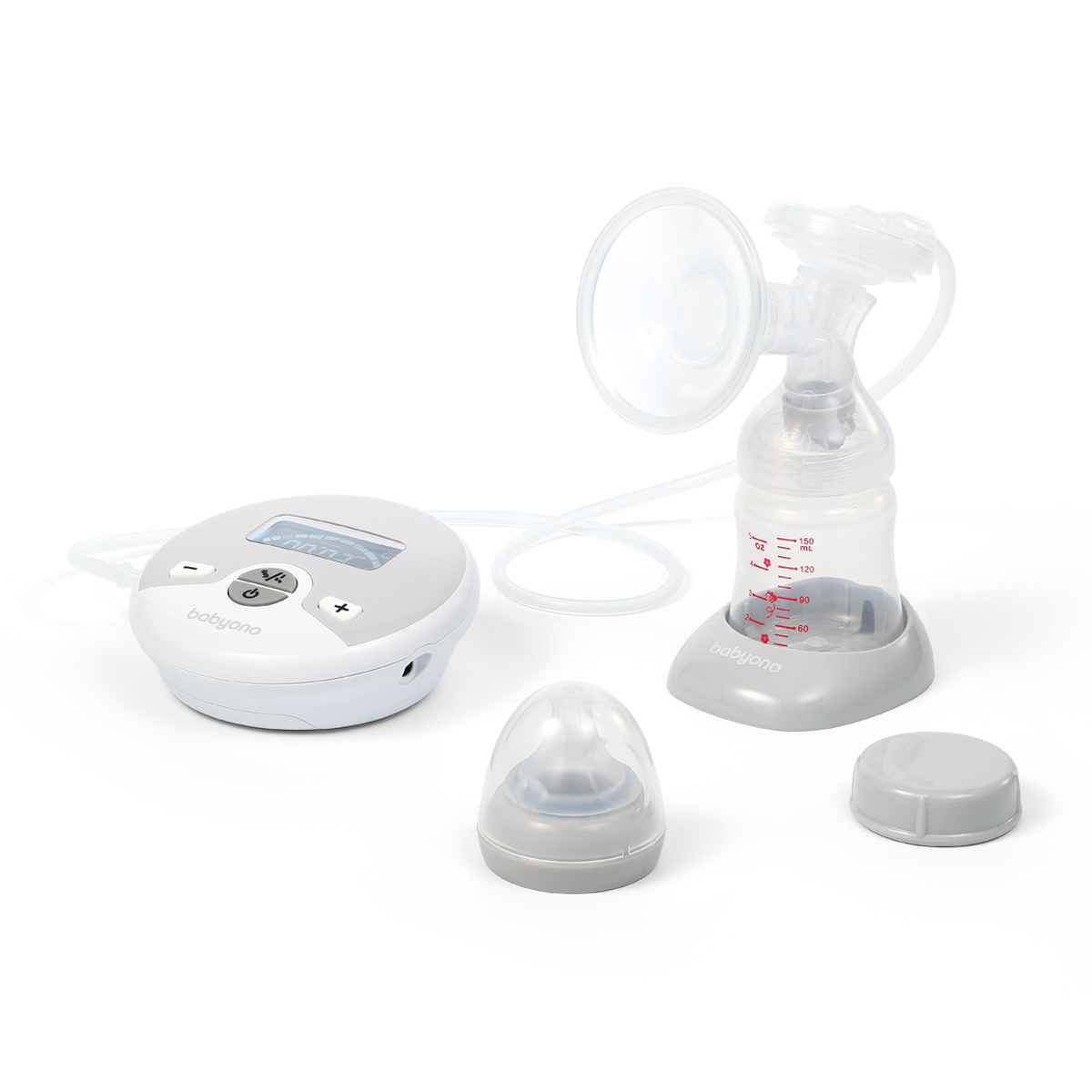 Молокоотсос электрический двухфазный BabyOno Nurse Pro, 1483