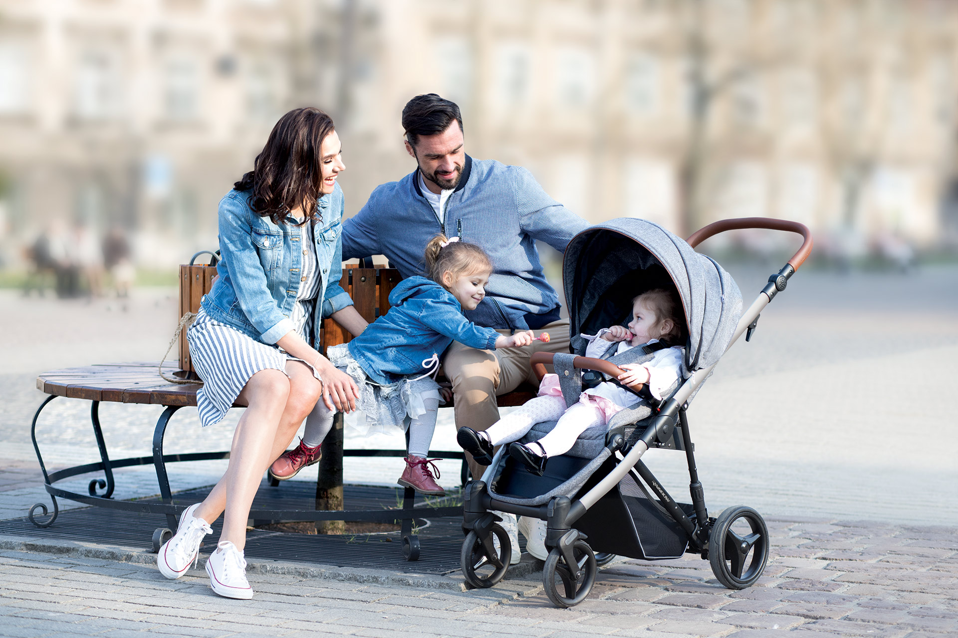 Прогулочная коляска Bebetto RAINBOW