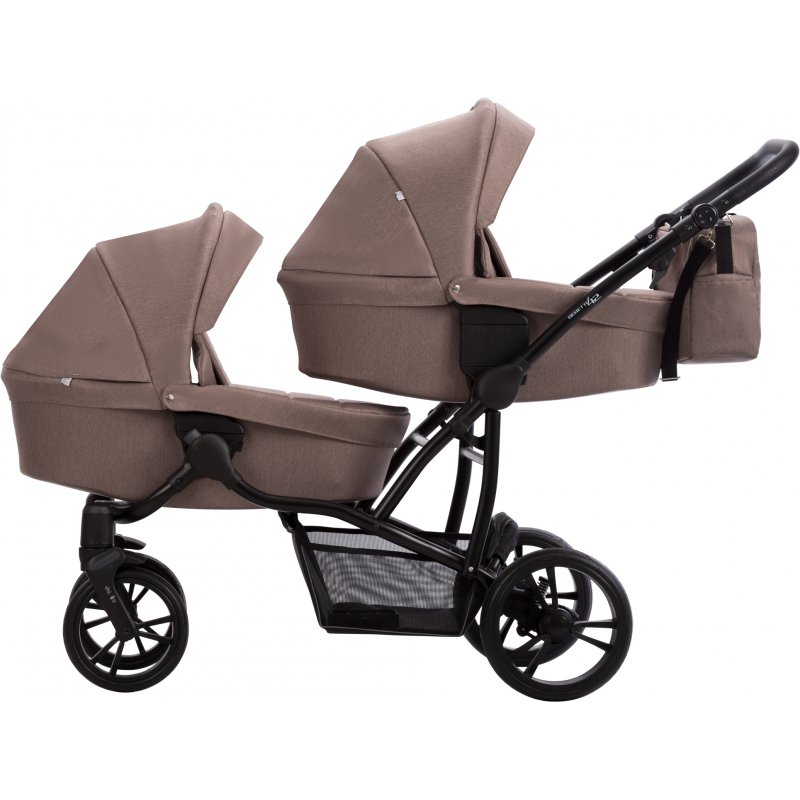 Универсальная коляска 2 в 1 для двойни Bebetto B 42