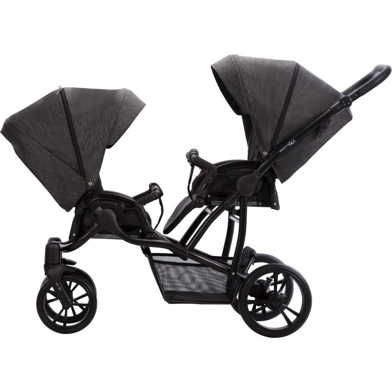 Универсальная коляска 2 в 1 для двойни Bebetto B 42