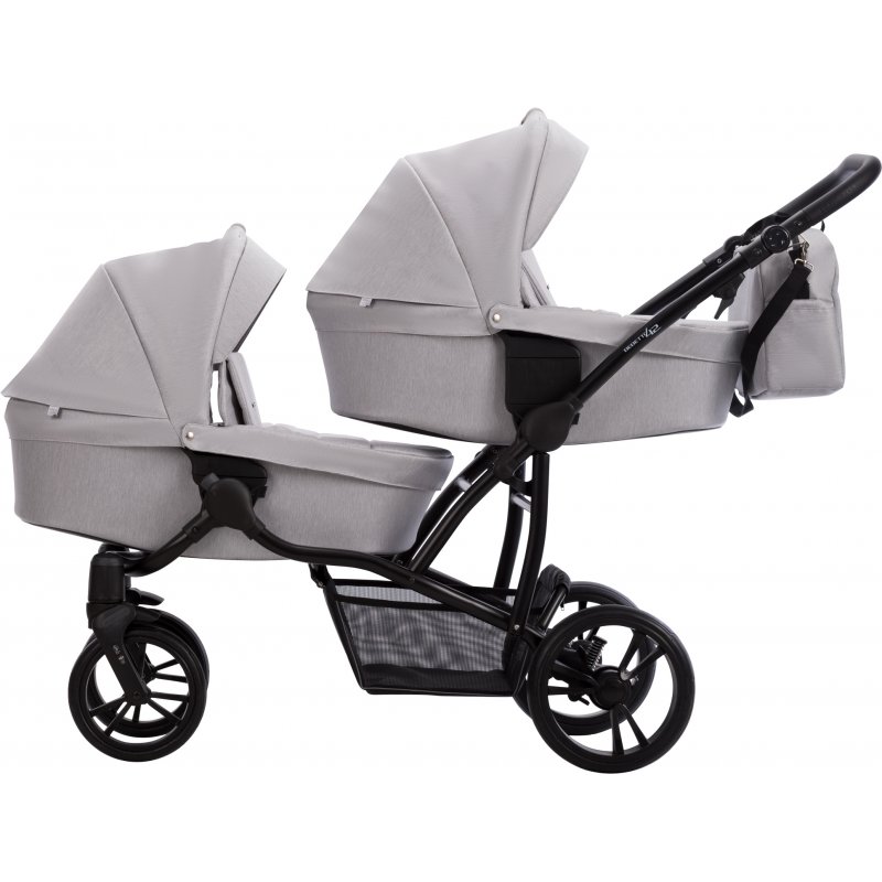 Универсальная коляска 2 в 1 для двойни Bebetto B 42