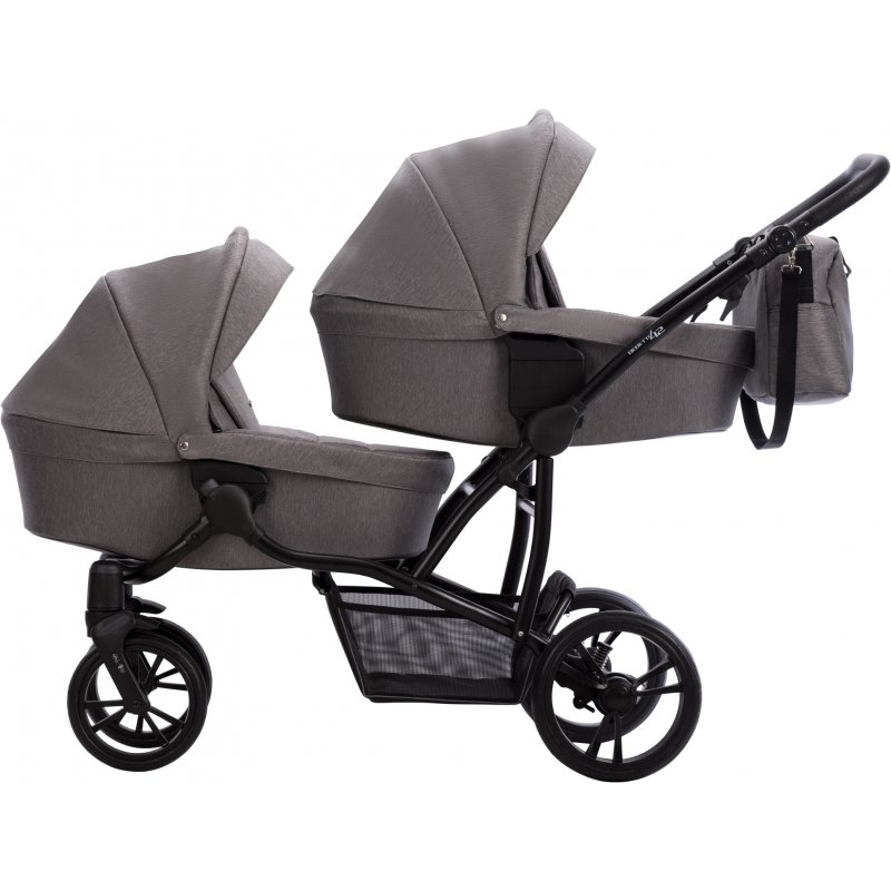 Универсальная коляска 2 в 1 для двойни Bebetto B 42