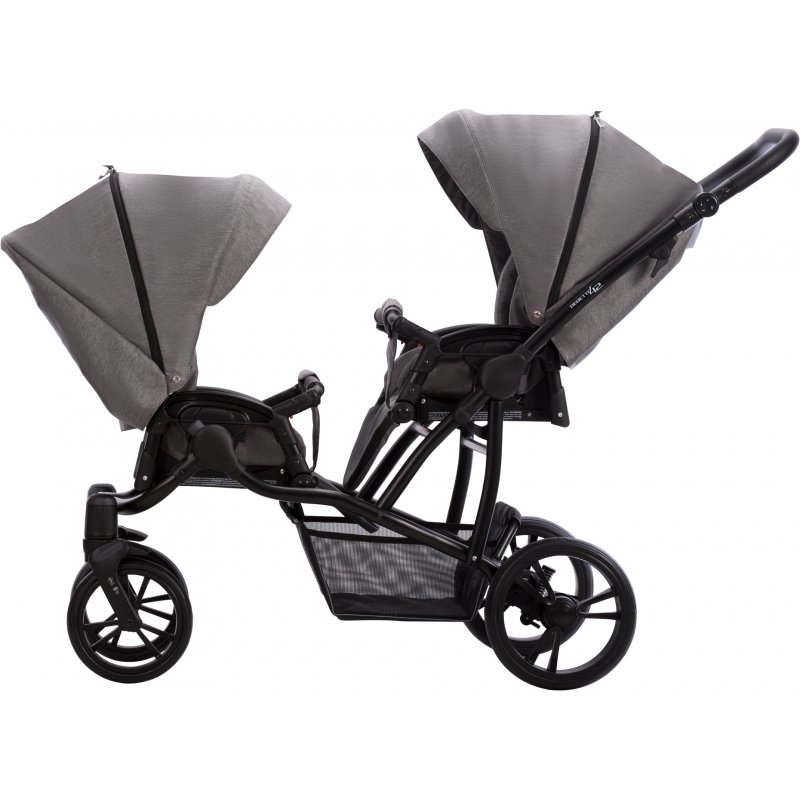 Универсальная коляска 2 в 1 для двойни Bebetto B 42