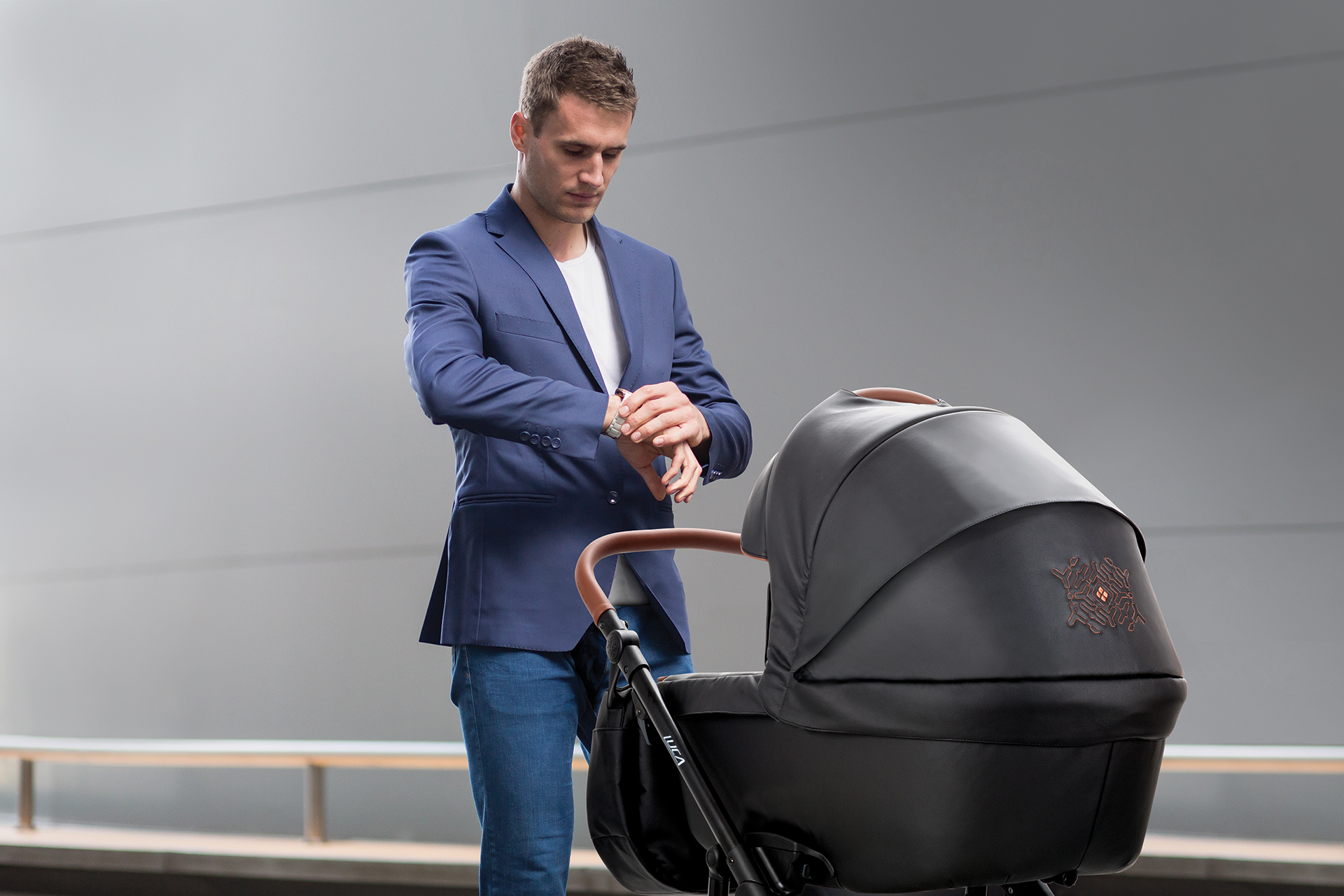 Универсальная коляска 2 в 1 Bebetto LUCA PRO