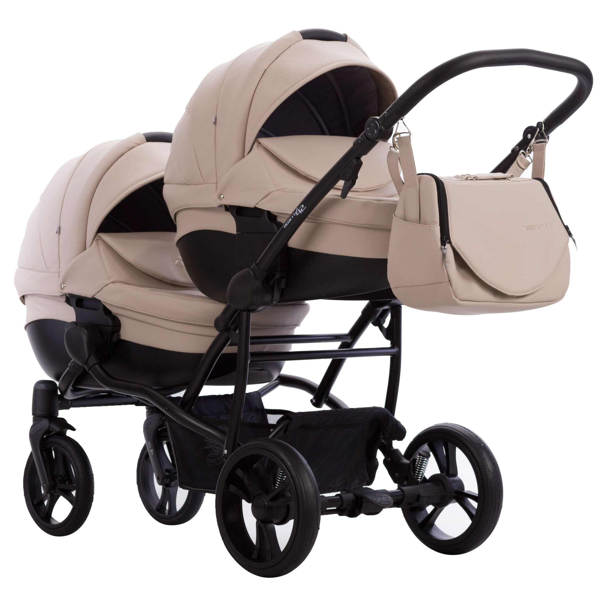Универсальная коляска для двойни 2 в 1 Bebetto B 42 PRO