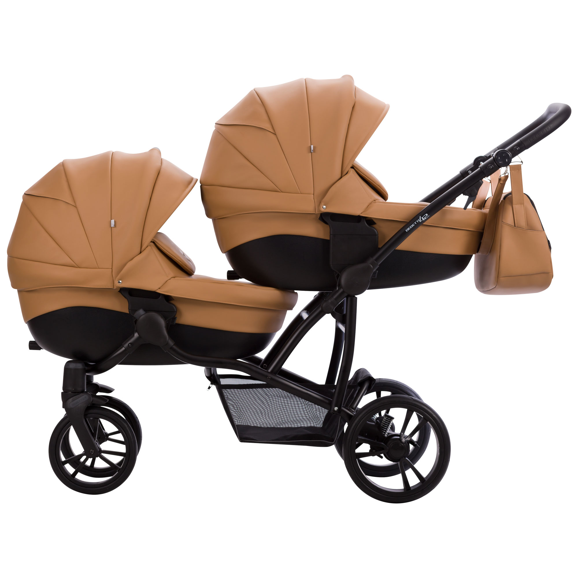 Универсальная коляска для двойни 2 в 1 Bebetto B 42 PRO