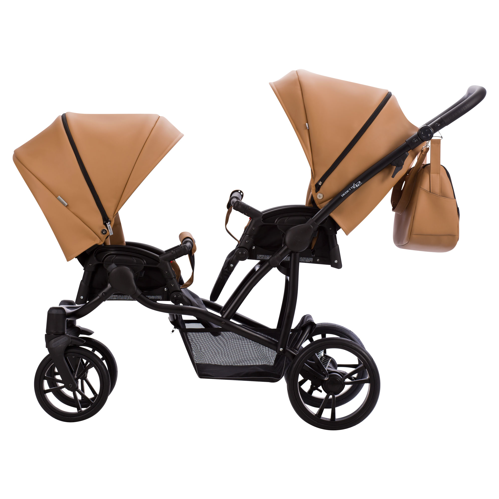 Универсальная коляска для двойни 2 в 1 Bebetto B 42 PRO