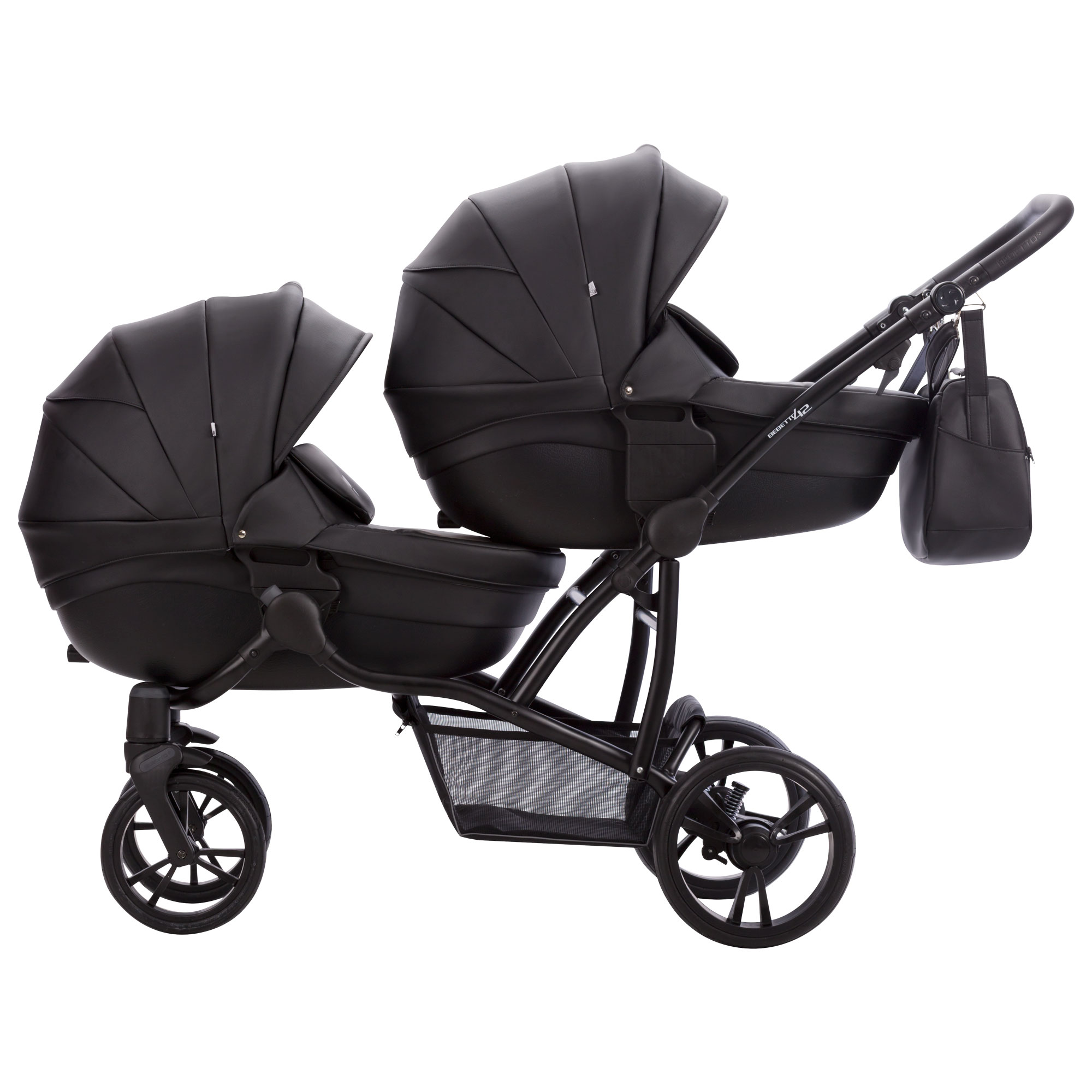 Универсальная коляска для двойни 2 в 1 Bebetto B 42 PRO