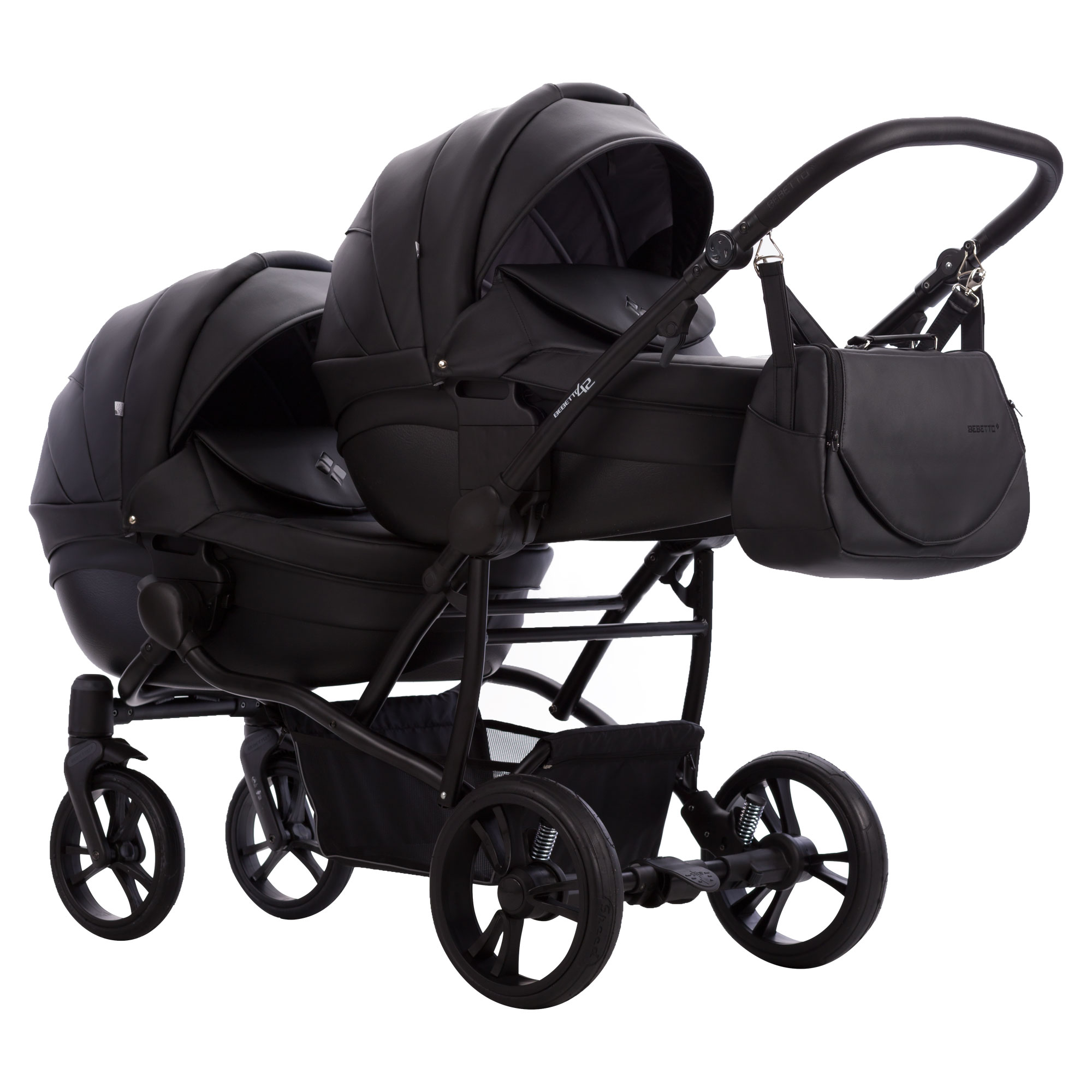 Универсальная коляска для двойни 2 в 1 Bebetto B 42 PRO