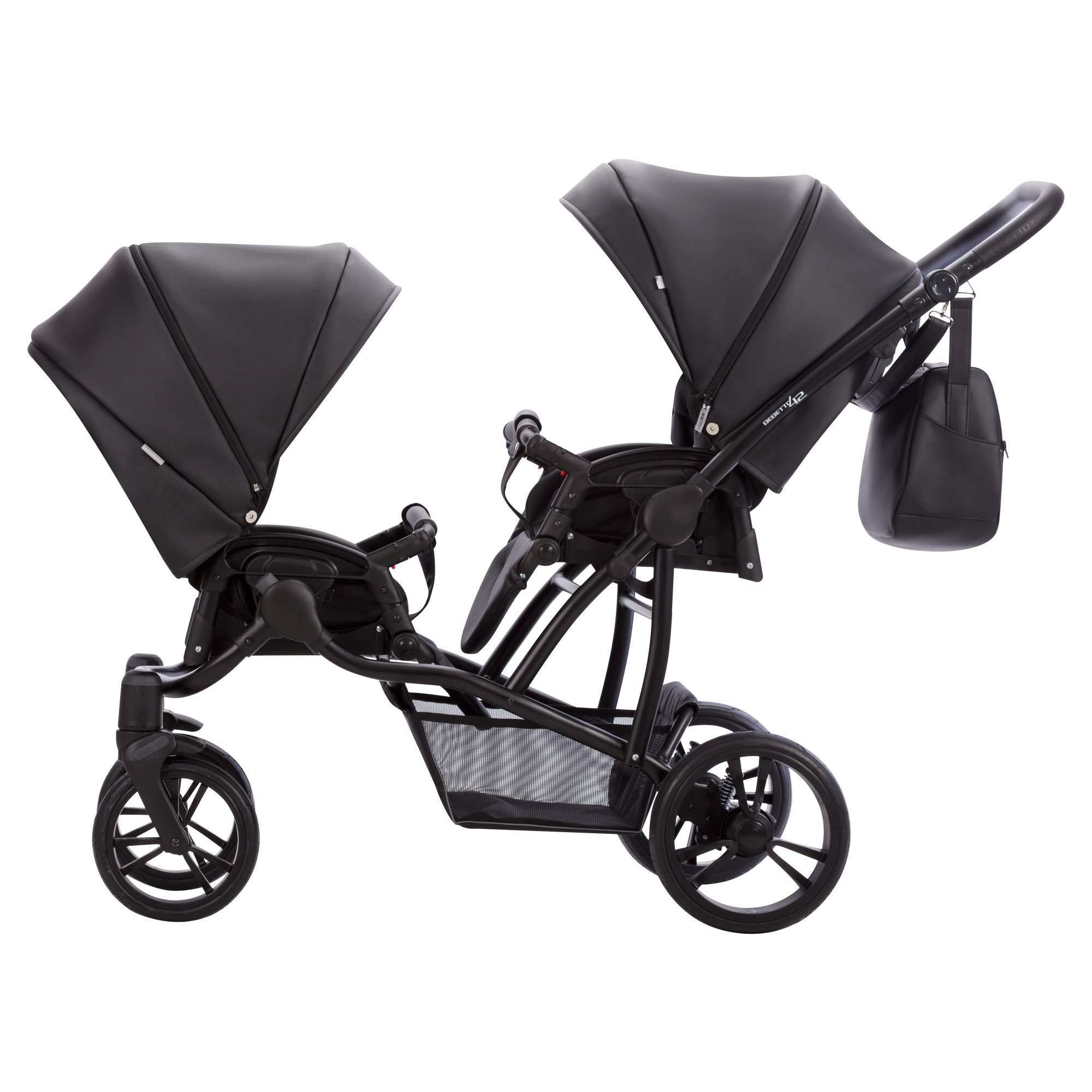 Универсальная коляска для двойни 2 в 1 Bebetto B 42 PRO
