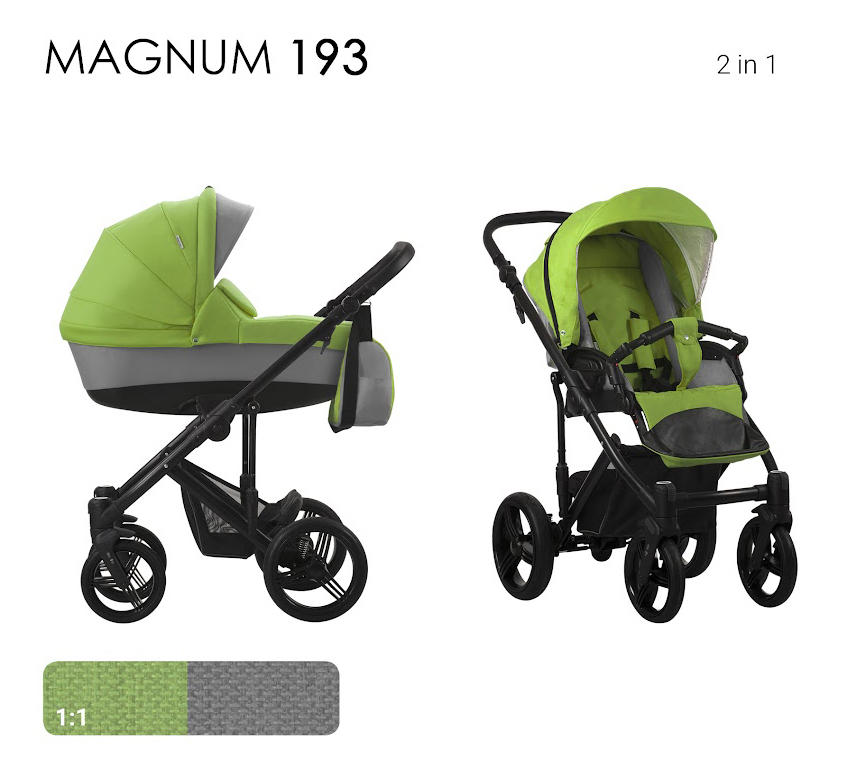 Универсальная коляска 2 в 1 Bebetto Magnum