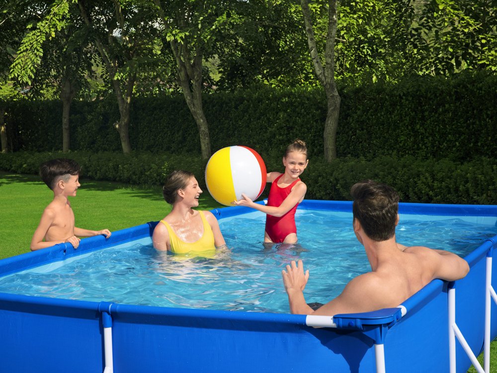 Бассейн каркасный 8 в 1 Bestway 400х211х81 см 5700 л,  56424