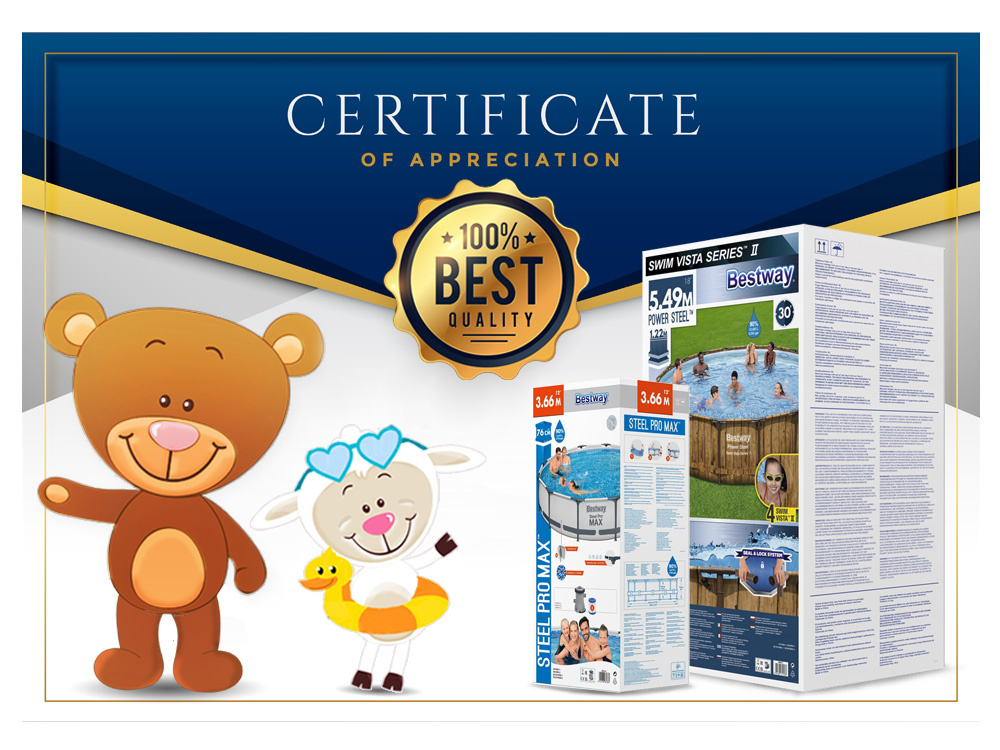 Бассейн каркасный круглый 10 в 1 Bestway 427х122 см 15232 л, 5612X