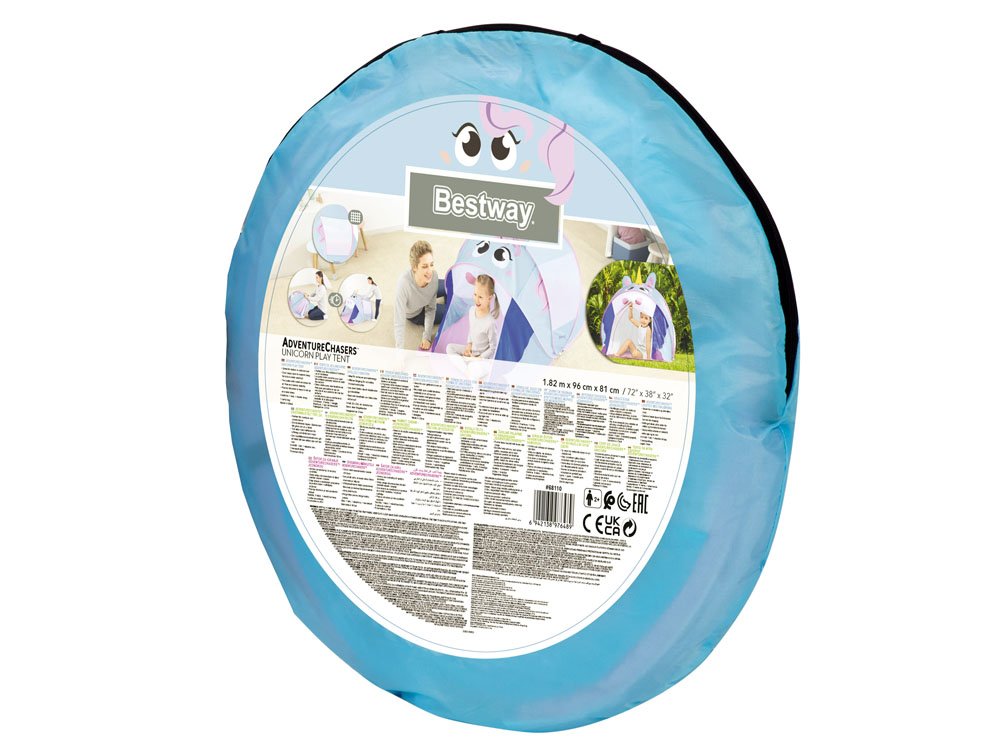 Детская пляжная палатка Bestway Unicorn 182x96x81 см, 68110