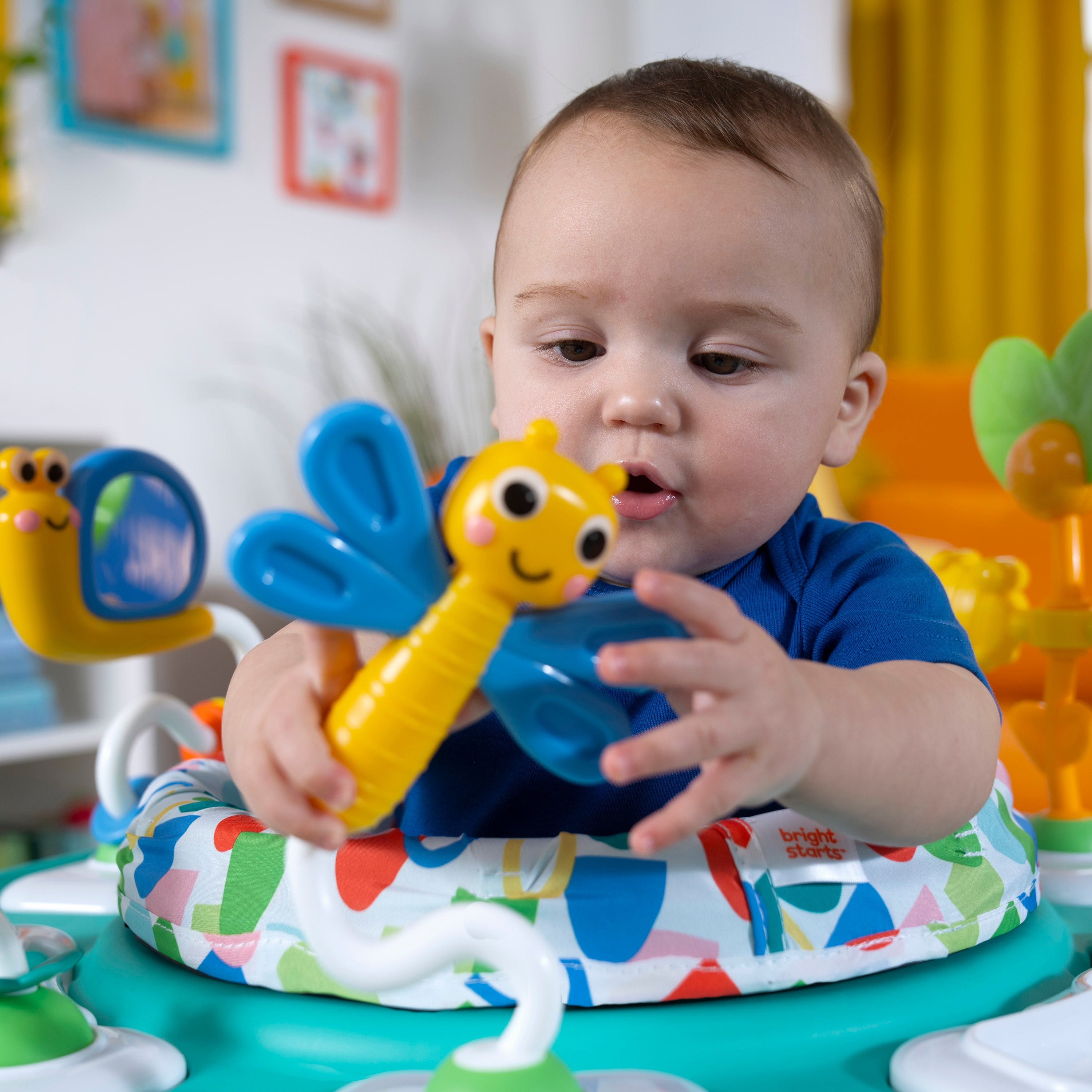 Игровой столик-прыгунки Bright Starts Bounce Baby Playful Pond, 74451115651