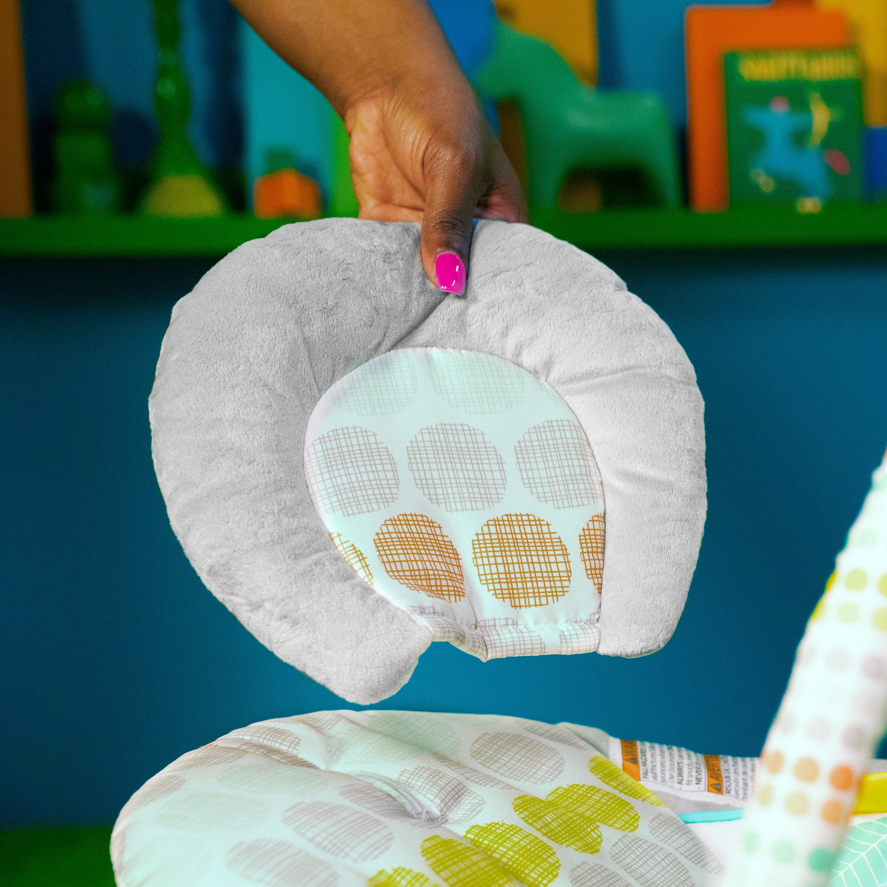 Шезлонг-качалка Bright Starts Whimsical Wild, 74451118058