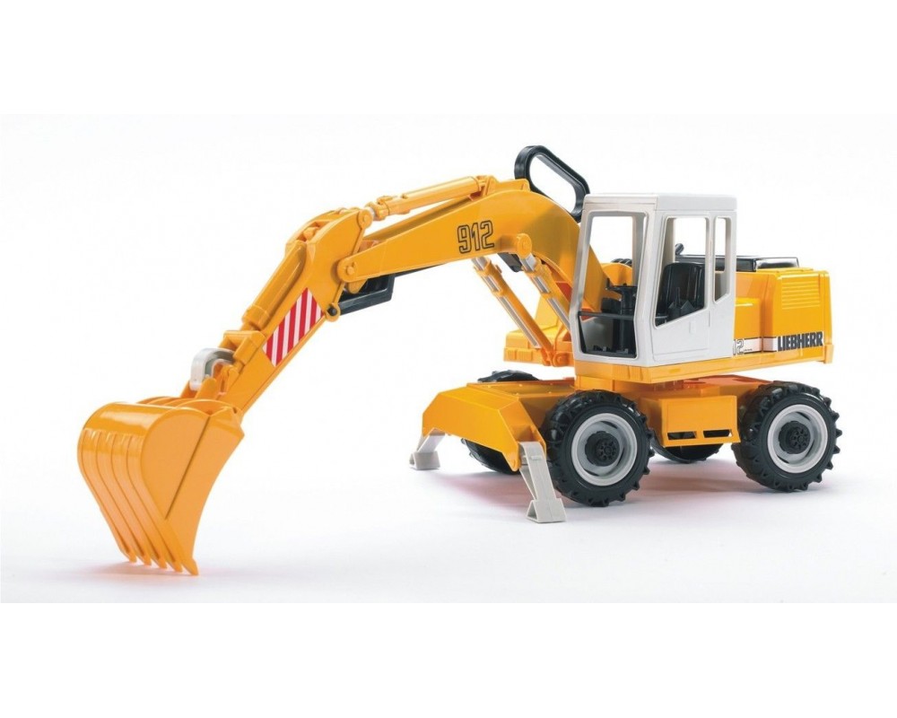 Игрушка Bruder Экскаватор колёсный Liebherr, М1:16, 02426