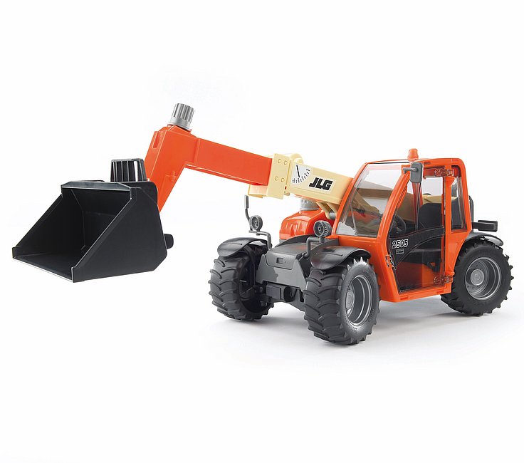 Машинка BRUDER Погрузчик JLG 2505 Telehandler с телескопическим ковшом 1:16, 02140