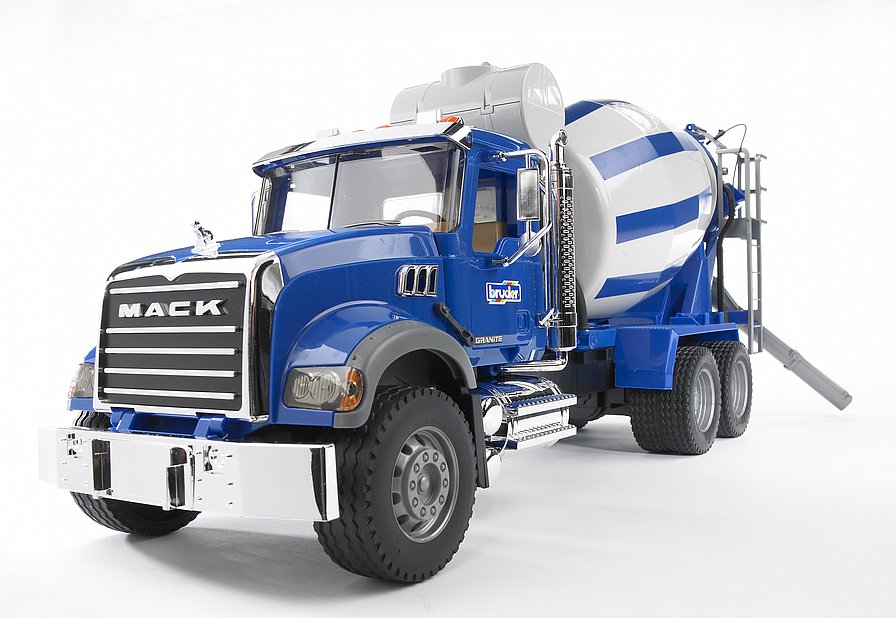 Машинка BRUDER Бетоновоз Mack Granite, М1:16, 02814