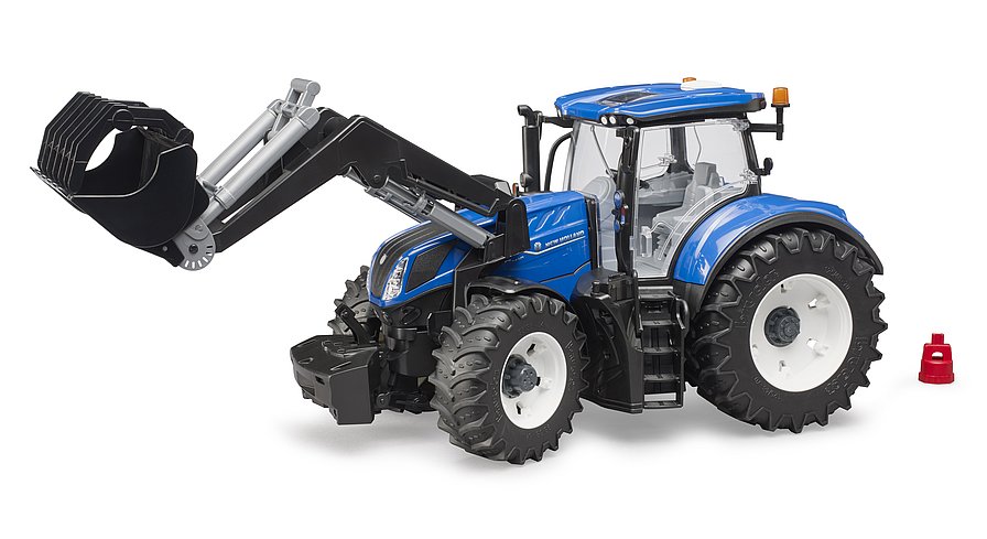 Игрушка BRUDER Трактор New Holland с погрузчиком 1:16, 03121