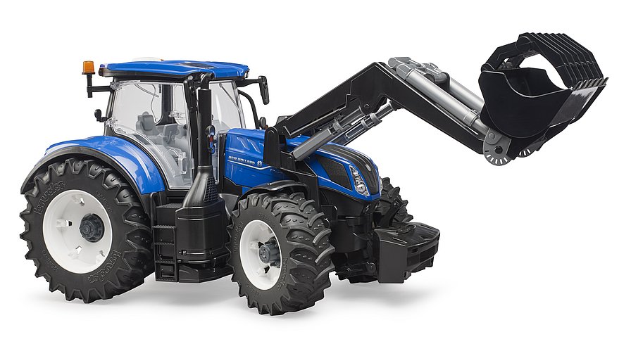 Игрушка BRUDER Трактор New Holland с погрузчиком 1:16, 03121