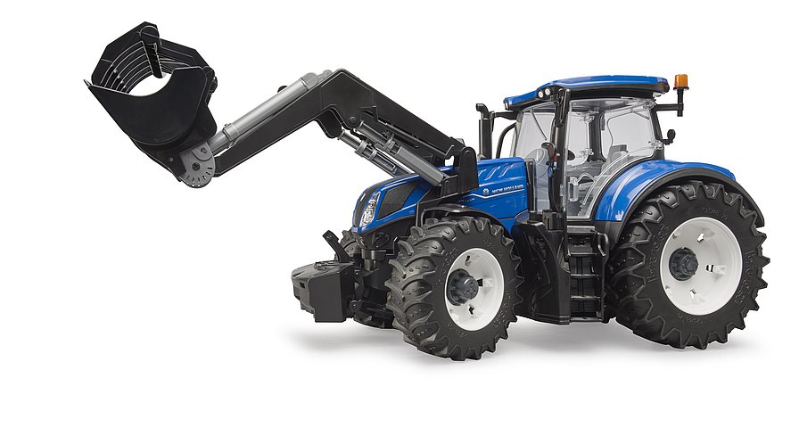 Игрушка BRUDER Трактор New Holland с погрузчиком 1:16, 03121