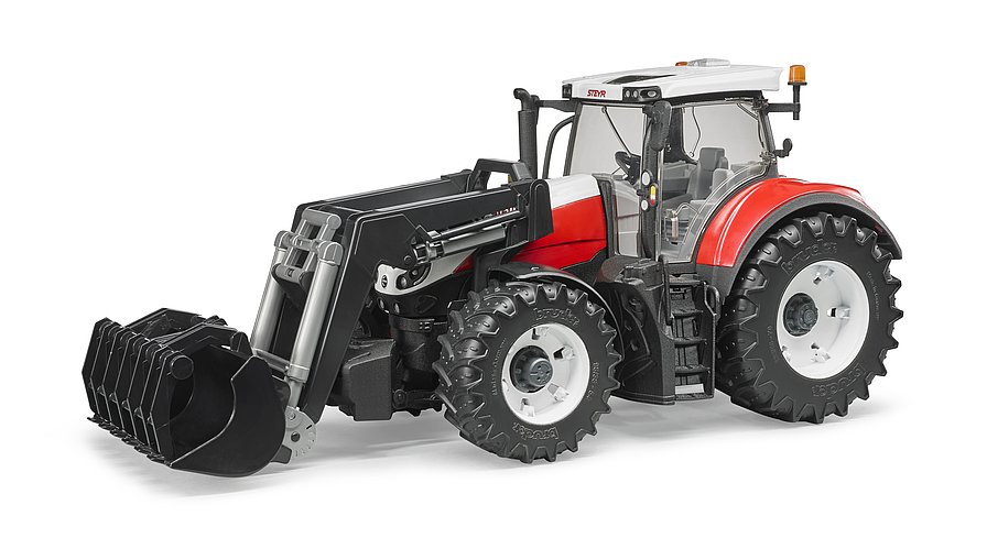 Игрушка BRUDER Трактор Steyr 6300 Terrus с погрузчиком, М1:16, 03181