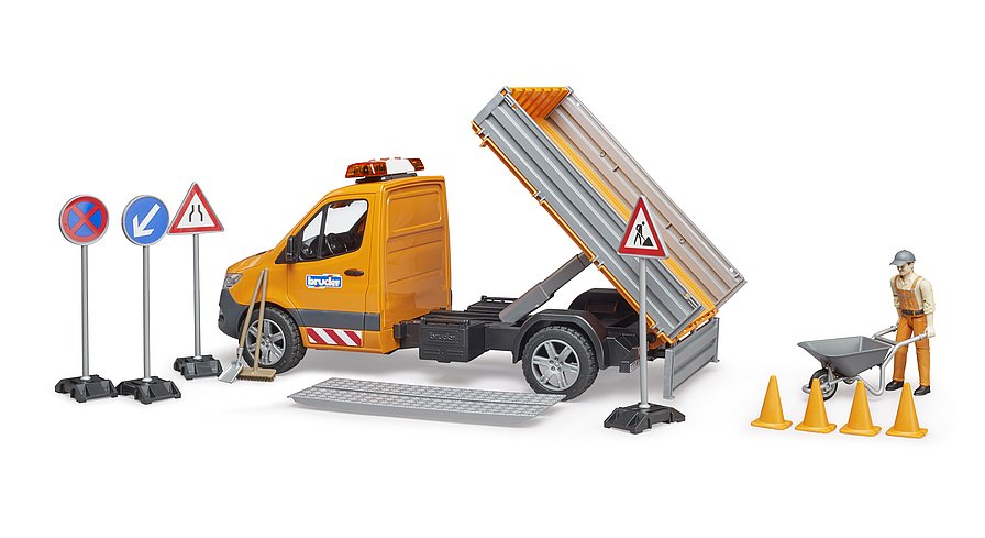 Машинка BRUDER MB Sprinter Дорожная служба 1:16, 02677