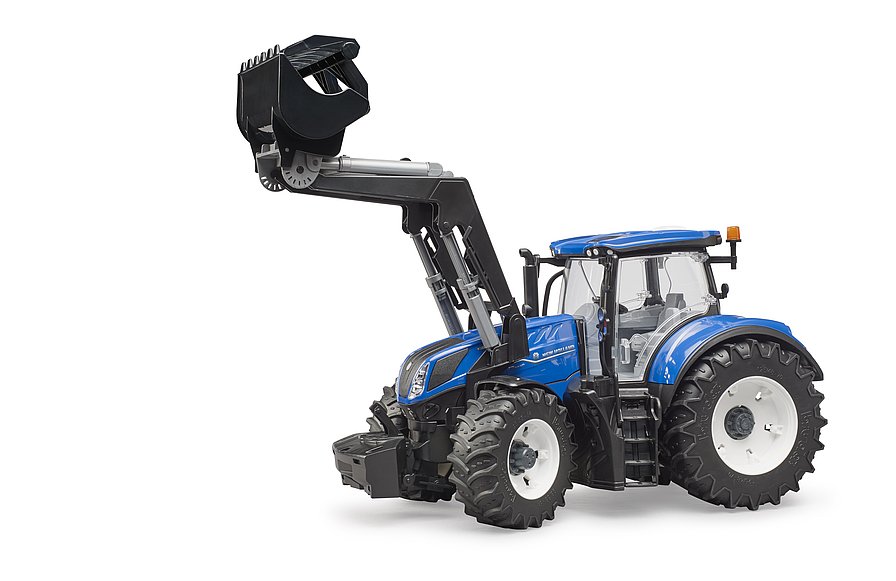 Игрушка BRUDER Трактор New Holland с погрузчиком 1:16, 03121