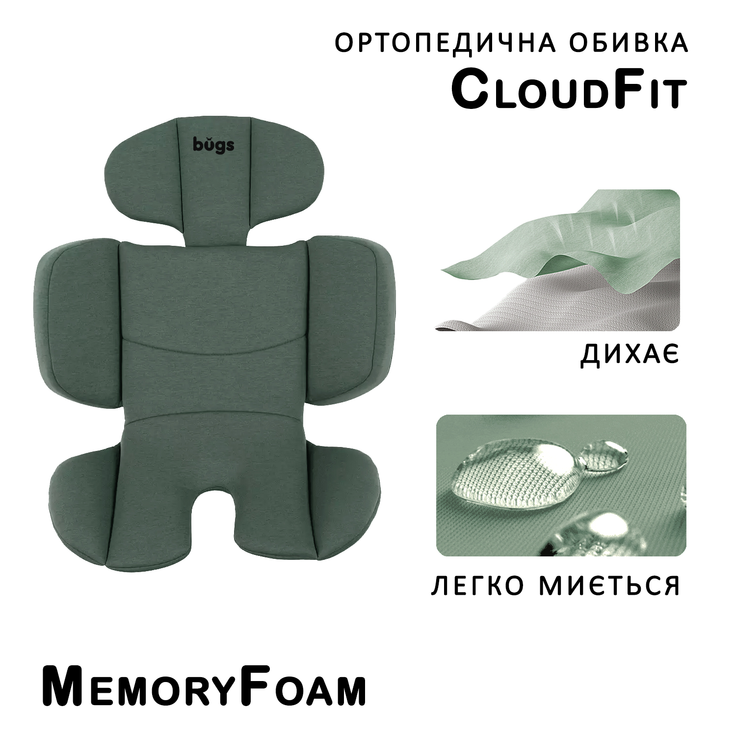 Автокресло Bugs Aera 360