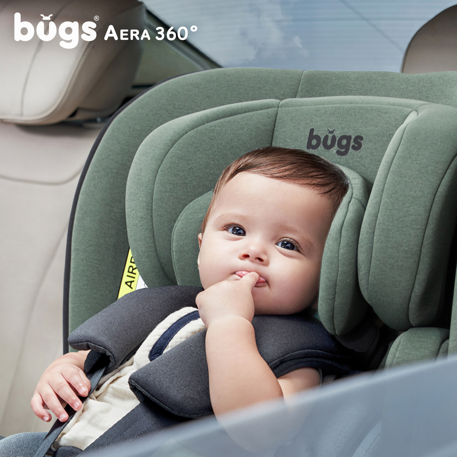 Автокресло Bugs Aera 360